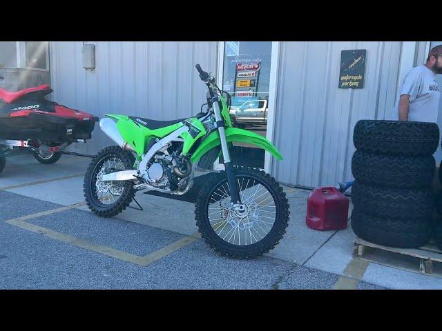 2023 KX450 First Start Up