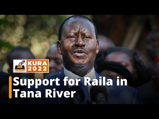 Garsen MP drums up support for Raila Odinga