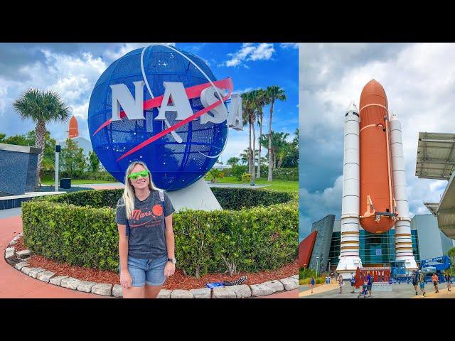 NASA’s Kennedy Space Center Florida Vlog! 60th Anniversary, Exploring Exhibits & Attractions