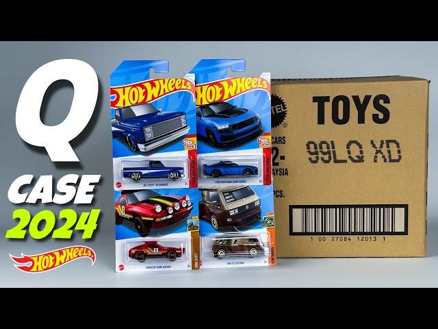 Unboxing Hot Wheels 2024 - Q Case!