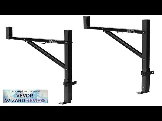 VEVOR Truck Rack 19-34inch Extendable Truck Ladder Rack 38.6"-43.6" Adjustable Height 250 Review