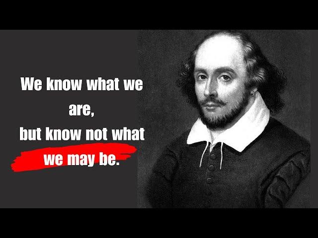 William Shakespeare motivational quotes