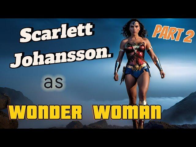 KI - AI generated Scarlett Johansson as Wonder Woman Part 2