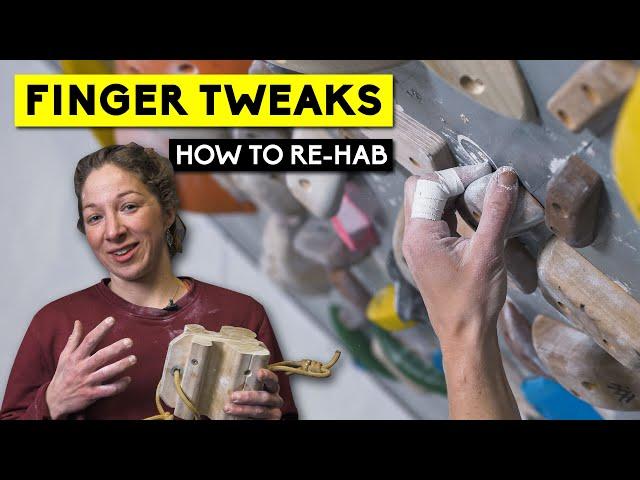 Rehabbing Injured Fingers | Finger Rehab for Climbing