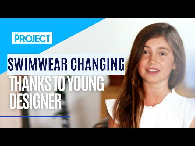 Young Fashion Designer Changing Swimwear
