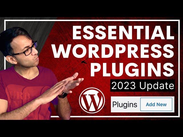 Essential Wordpress Plugins - WP 2023 - Bricks Builder - Elementor - SEO - Performance - Security