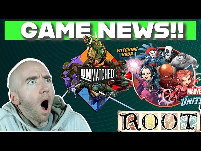 End of July SHOCKING New Board Game SURPRISE Announcements!!  GAME NEWS!!