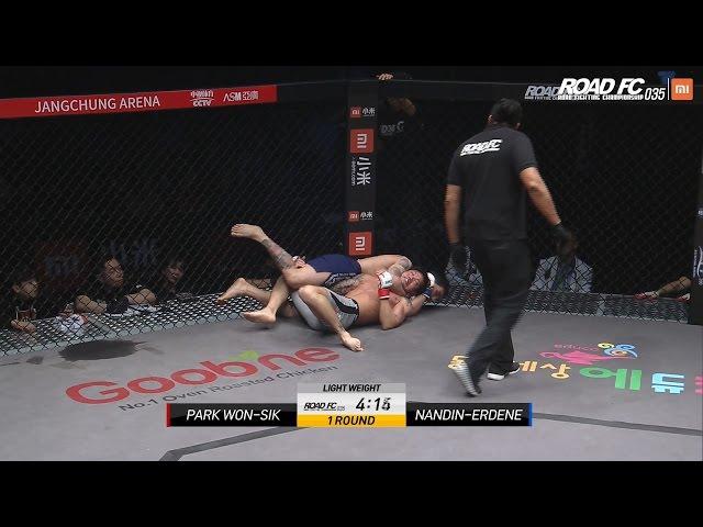 XIAOMI ROAD FC 035 PARK WON-SIK(박원식) VS NANDIN-ERDENE(난딘에르덴)