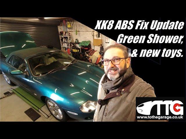 Jaguar ABS fix, Green Shower pre-fix, and new toys.