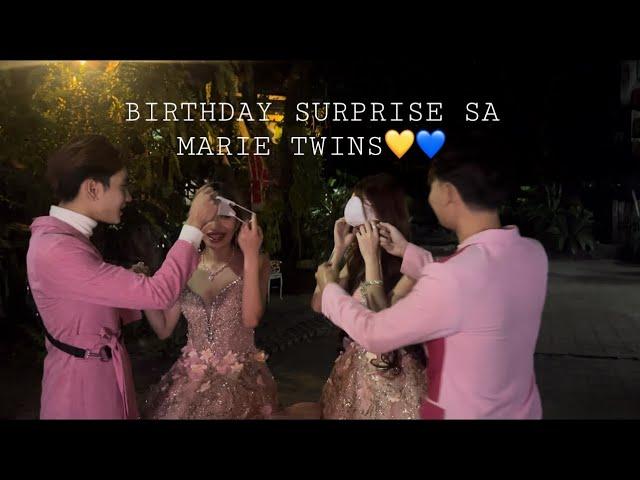 BIRTHDAY SURPRISE SA MARIE TWINS |MANNIXFAM