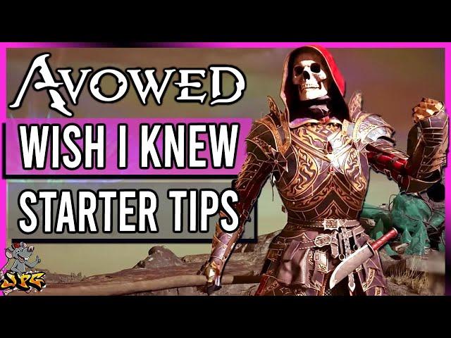 AVOWED - WISH I KNEW EARLIER - STARTER TIPS GUIDE