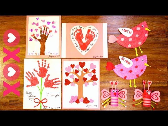 Valentines DIY Art & Crafts For Toddlers/Preschooler | Kids Valentines Crafts | Mytwolittlesunshines