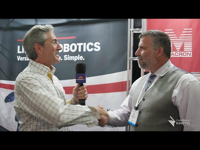 Macron Dynamics' Michael Giunta Interviewed at Automate 2022