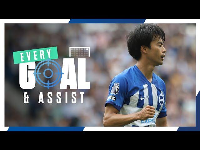 KAORU MITOMA | Every Goal & Assist 2023/24 