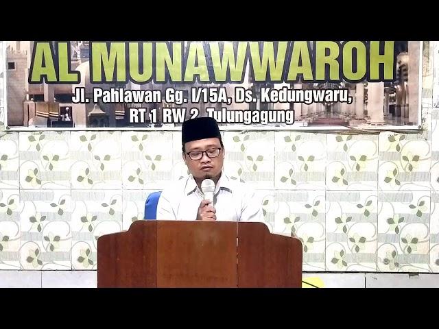 rutinan pengajian dan sholawat malam Jum'at MAJELIS TA'LIM ALMUNAWWAROH