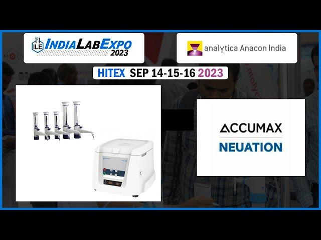 Liquid Handling & Lab Consumables | Accumax Lab Devices | India Lab Expo 2023