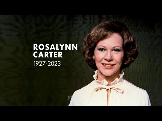 Former first lady Rosalynn Carter dies at 96