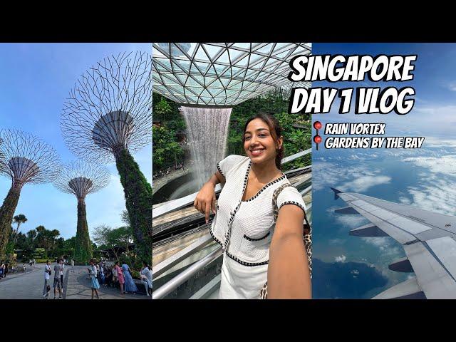 Indian Girl Solo Travels Singapore  | Jewel & Gardens By The Bay