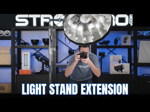 Position headshots with ease! Strobepro Extension Header