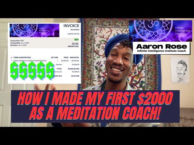 Here’s my proof how being a meditation coach pays big!
