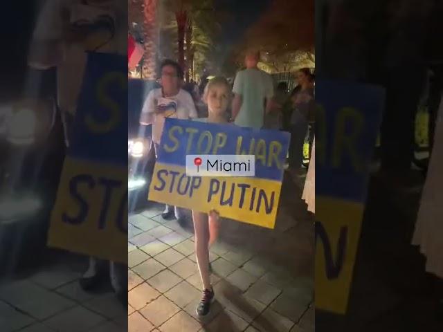 Ukrainian Protests MIAMI #standwithukraine #ukraine #supportukraine