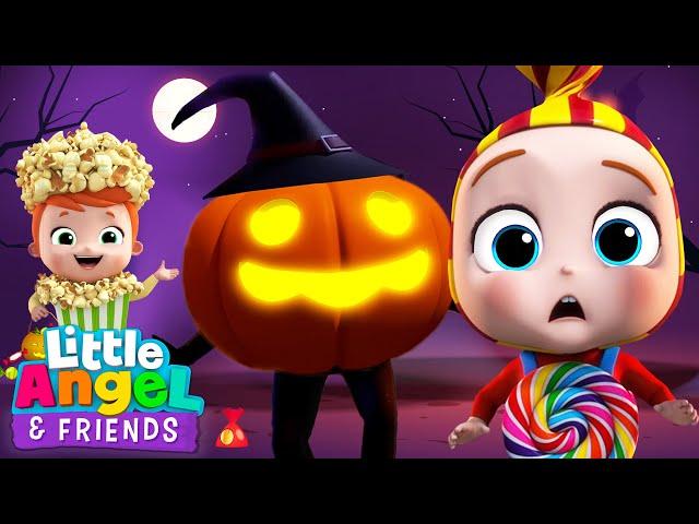 Spooky Halloween Monsters | Trick or Treat! | Little Angel And Friends Kid Songs