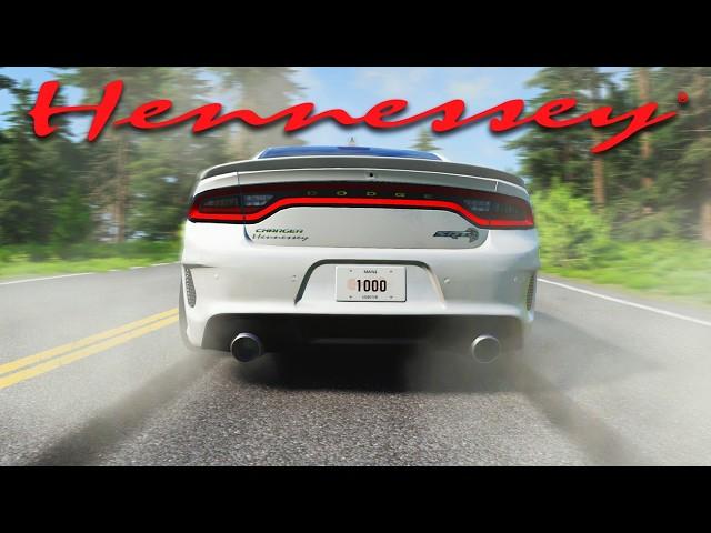 1000HP Hennessey Hellcat Redeye Charger Test Drive in BeamNG Drive