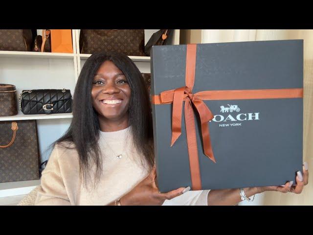 COACH UNBOXING| I CAN’T BELIEVE I’VE WAITED MONTHS TO UNBOX THIS BAG | BIRTHDAY BAG