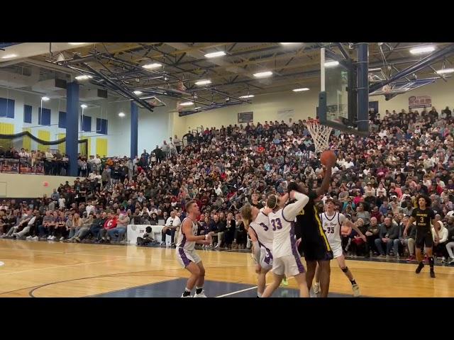 Derik Queen scores on the putback