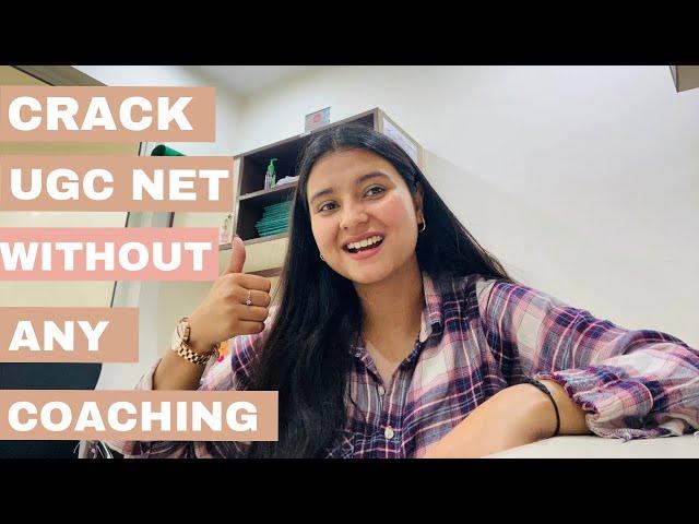 How I qualified UGC NET exam through Self Study and without any coaching | UGC NET/ JRF