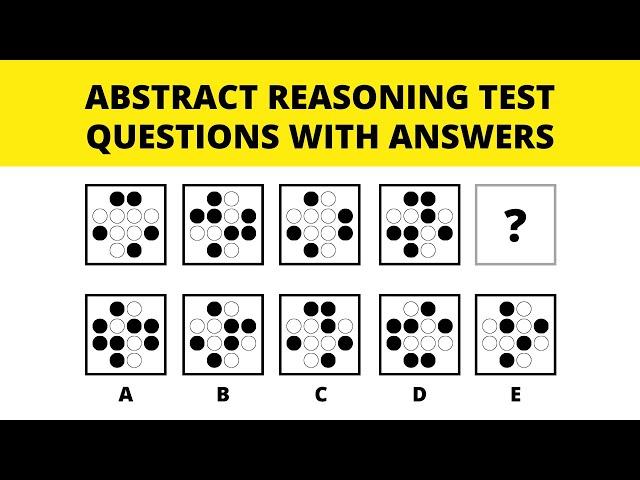 Abstract Reasoning Test Tips And Tricks