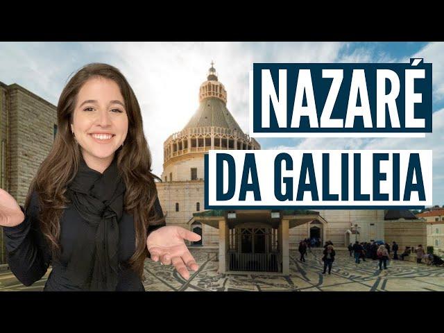 VISITING NAZARETH THE CITY OF JESUS' CHILDHOOD! Discovering the house where he lived! (ENG SUB)