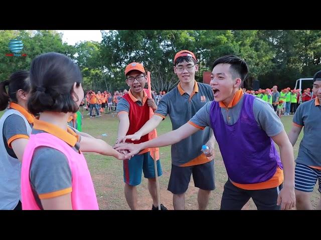Team Building- Clip Flycam - Đoàn Hướng Nghiệp Á Âu