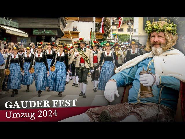  Great Gauder Festival Parade 2024 - Austria's largest traditional costume parade