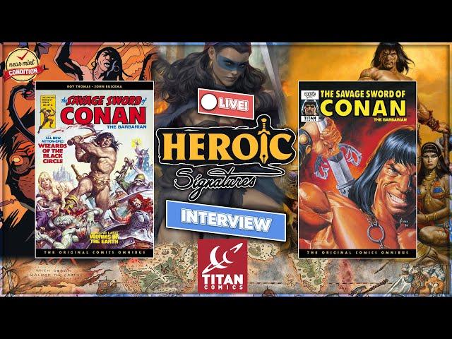 The future of Conan Omnibus and collections | A conversation with Heroic Signature and Titan Comics