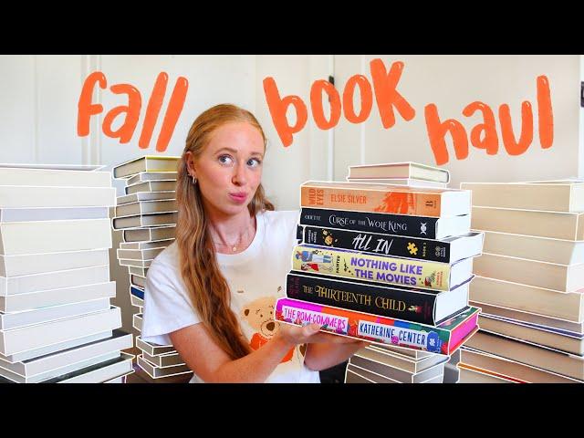 Fall Book Haul!  (cozy + spooky books)