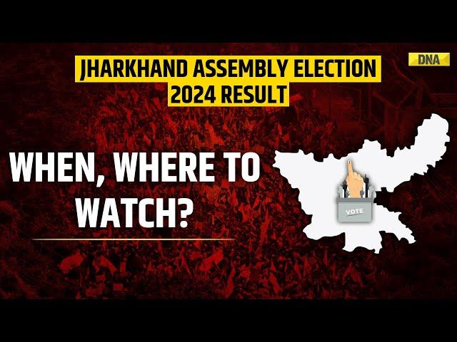 Jharkhand Election Results: When & Where To Watch Jharkhand Election Results Live, Date And Time