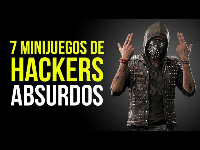 7 minijuegos de hackers que ojalá fueran ciertos