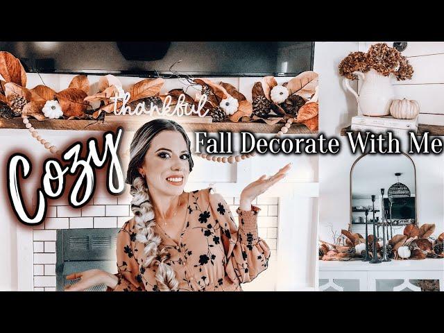 2022 FALL DECORATE WITH ME| EASY FALL DECOR IDEAS| FALL DECORATING IDEAS 2022