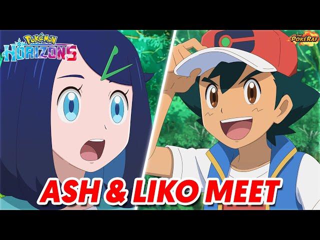 Ash Ketchum FINALLY MEETS Liko in the Pokémon Anime