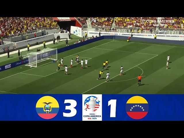 Ecuador vs Jamaica 3-1 | 2024 Copa America | Match Highlights