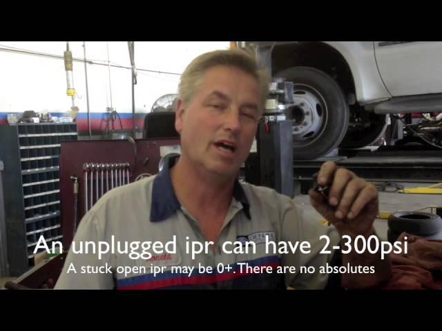 06 Ford Powerstroke diesel no start low injection pressure. icp ipr