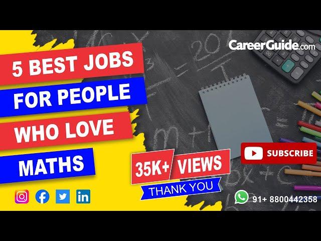 5 Best Jobs For People Who Love Math