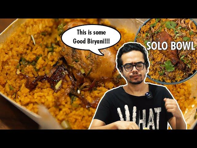 THIS WAS A GOOD BIRYANI | SOLO BOWL| FOOD PORTRAYAL | REVIEW