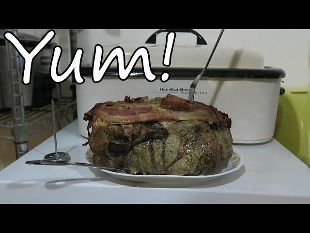 Pork Roast in Electric Roaster Oven