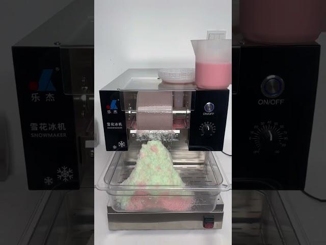 80KG/24H Snow ice maker Rapid Bingsu Snowflake Machine with FC80F-360W#bingsu #food #like #icecream