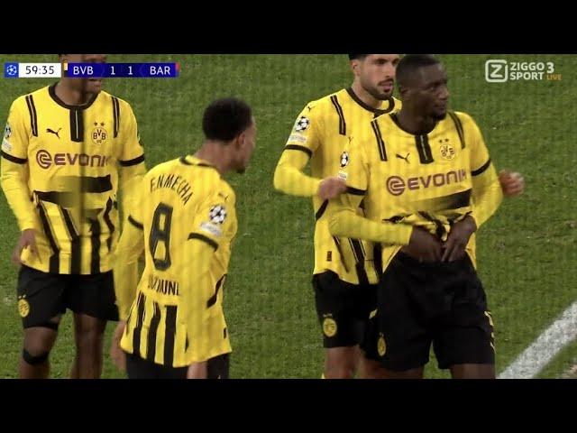 Serhou Guirassy Goal, Borussia Dortmund vs Barcelona (2-3) All Goals and Extended Highlights