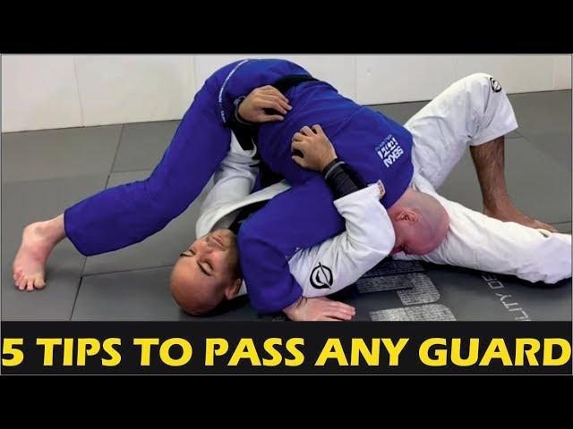 5 Tips To Pass ANY Guard by John Danaher