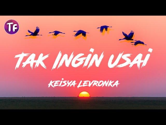 Keisya Levronka - Tak Ingin Usai (Lyrics)