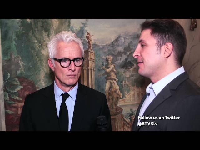 John Slattery at Atlantic Theater Company 30th Anniversary Gala @BTVRtv with @ArthurKade